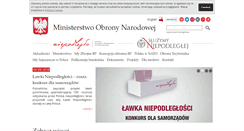 Desktop Screenshot of mon.gov.pl